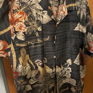 Tommy Bahamas Silk Vintage Shirt